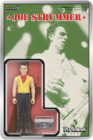 The Clash - Super7 - Joe Strummer - Reaction Figures - Joe Strummer (Collectible, Action Figure, Figure) ((Action Figure))