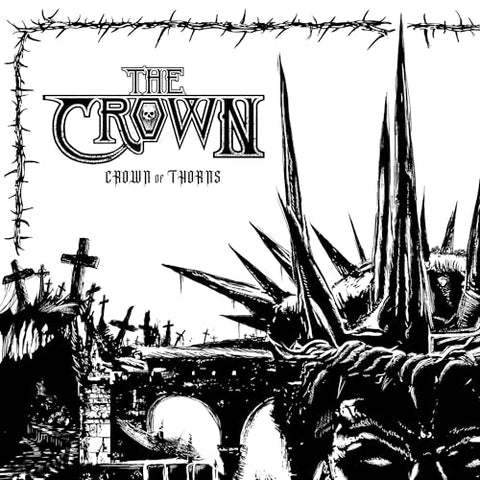 The Crown - Crown Of Thorns (Black & White Colored Vinyl) ((Vinyl))