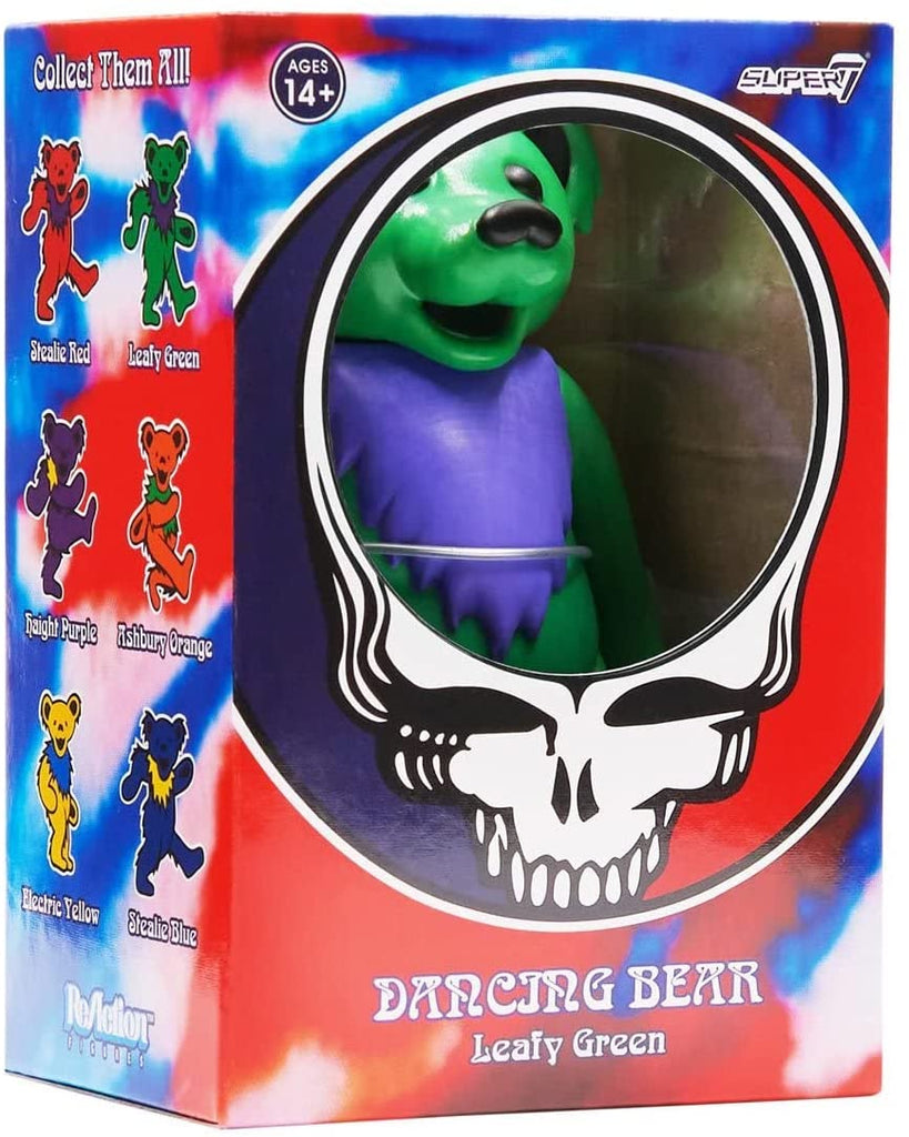The Grateful Dead - Super7 Dancing Bears Wave 2 Reaction Figure - Leafy Green ((Action Figure))