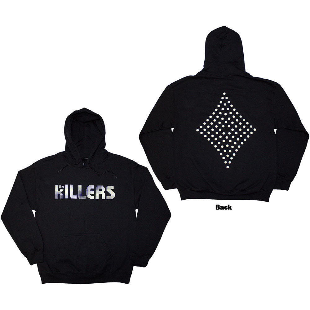 The Killers - Tour '24 Dots Logo Diamond (()) Black