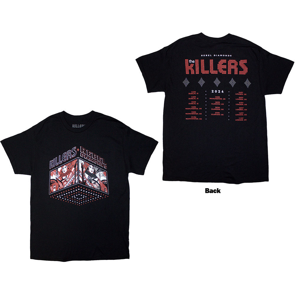 The Killers - Tour '24 Rebel Diamonds (()) Black