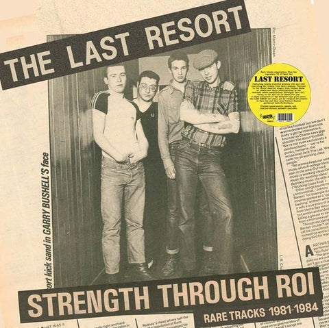 THE LAST RESORT - Strength Through Roi - Rare Tracks 1981-1984 (Color Vinyl) ((Vinyl))