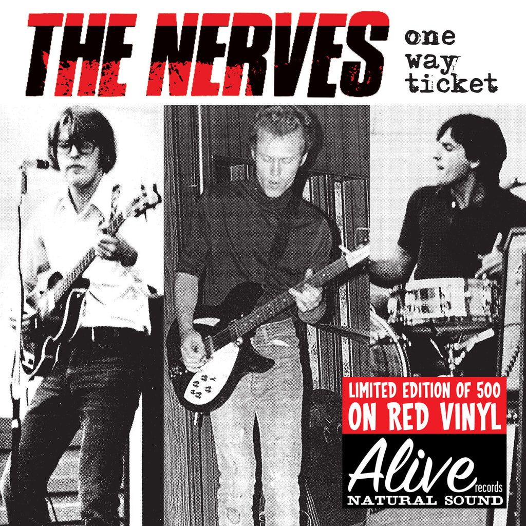 The Nerves - One Way Ticket LP ((Vinyl))