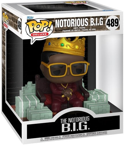 The Notorious B.I.G. - Funko POP! Deluxe: The Notorious B.I.G. (Vinyl Figure, Collectible, Deluxe Edition) ((Action Figure))