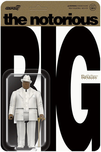 The Notorious B.I.G. - Super7 - The Notorious B.I.G. - ReAction Wave 3 - Biggie In Suit (Collectible, Figure, Action Figure) ((Action Figure))