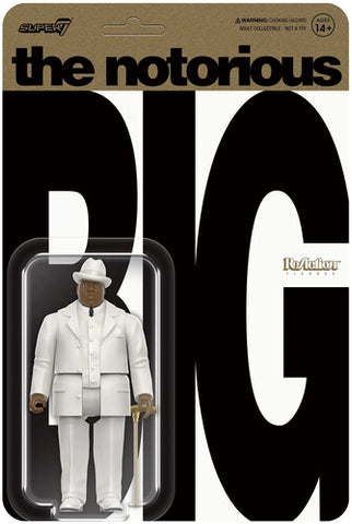 The Notorious B.I.G. - Super7 - The Notorious B.I.G. - ReAction Wave 3 - Biggie In Suit (Collectible, Figure, Action Figure) ((Action Figure))