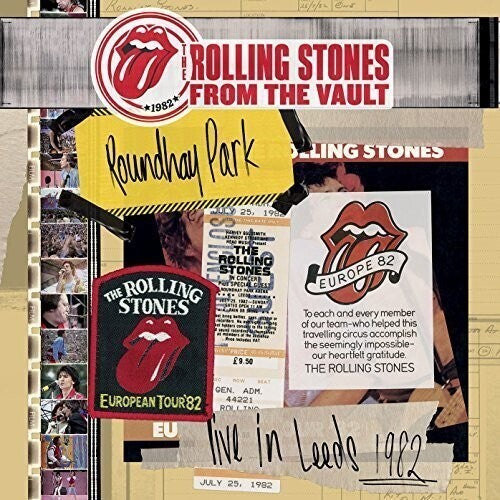 The Rolling Stones - From The Vault: Live In Leeds 1982 (With DVD, Gatefold LP Jacket) (4 Lp) ((Vinyl))