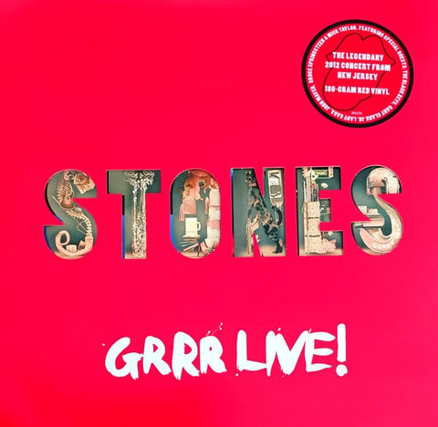 The Rolling Stones - GRRR Live! (180 Gram Red Colored Vinyl) (3 Lp's) ((Vinyl))