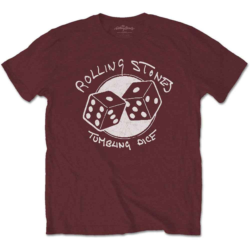 The Rolling Stones - Tumbling Dice ((T-Shirt)) Red