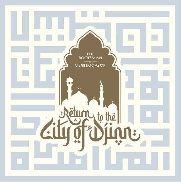 THE ROOTSMAN VS MUSLIMGAUZE - Return to the City of Djinn ((Vinyl))