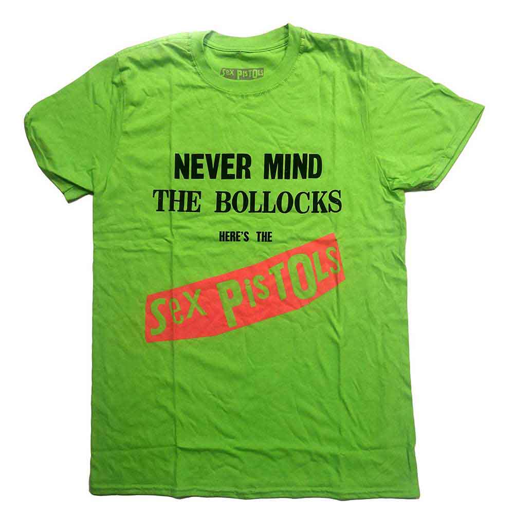 The Sex Pistols - NMTB Original Album ((T-Shirt)) Green