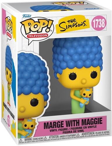 The Simpsons - Funko POP! Television: Simpsons - Marge With Maggie (Vinyl Figure, Collectible) ((Action Figure))
