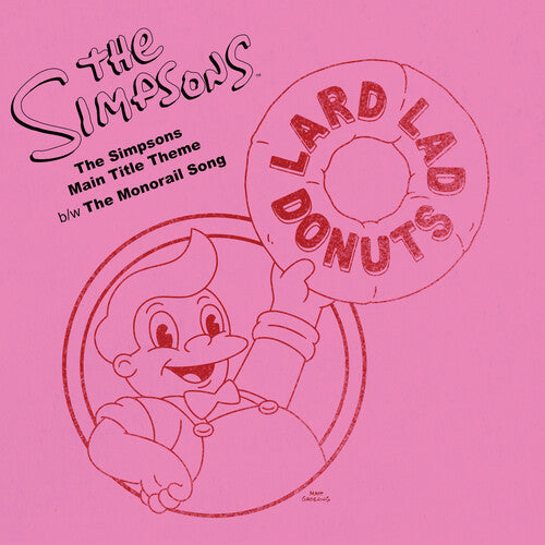 The Simpsons - Main Title Theme / The Monorail Song [Die-Cut 10" Single] ((Vinyl))