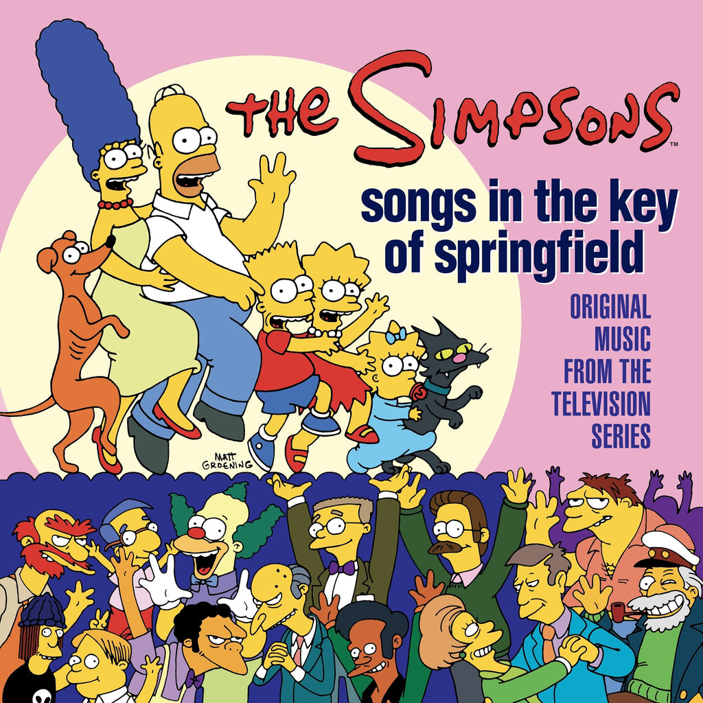 The Simpsons - Songs In The Key Of Springfield (Original Music From The Television Series) [Canary Yellow/Baby Pink] [2LP] ((Vinyl))