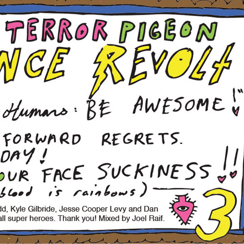 The Terror Pigeon Dance Revolt - Three Inches of Music Series ((CD))