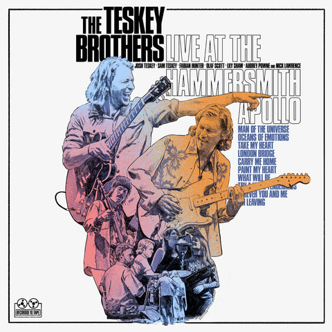 The Teskey Brothers - Live At The Hammersmith Apollo (Heron Blue Vinyl) ((Vinyl))