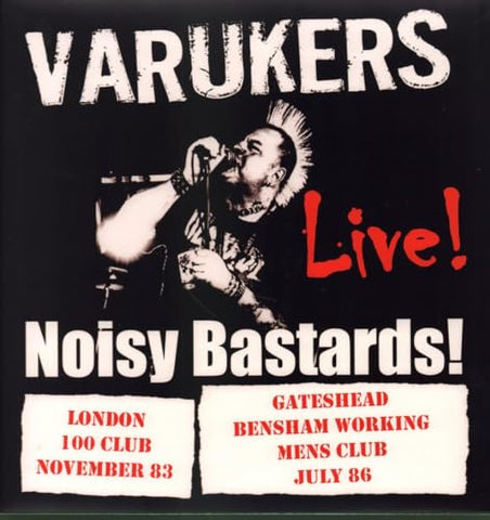 The Varukers - Noisy Bastards (Red Vinyl) ((Vinyl))