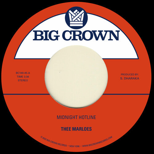 Thee Marloes - Midnite Hotline / Beri Cinta Waktu (7" Single) ((Vinyl))