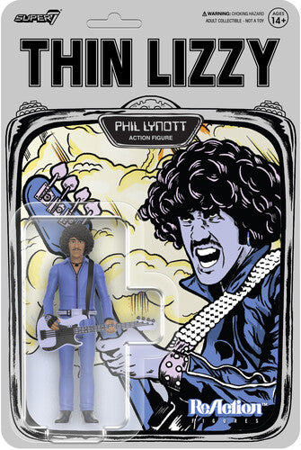 Thin Lizzy - Super7 - Thin Lizzy: Phil Lynott- ReAction Figures Wv2 - Jailbreak (Action Figure) ((Action Figure))