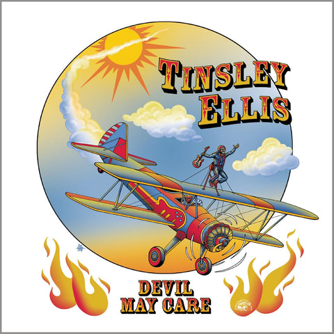 Tinsley Ellis - Devil May Care (TRANSLUCENT RED VINYL) ((Vinyl))