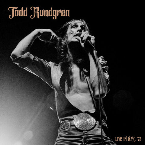 Todd Rundgren - Live in NYC '78 (Colored Vinyl, Gold) ((Vinyl))