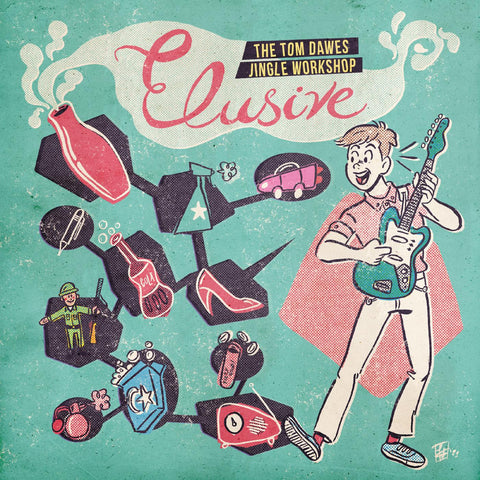 Tom Dawes - Elusive: The Tom Dawes Jingle Workshop (COKE CLEAR VINYL) ((Vinyl))