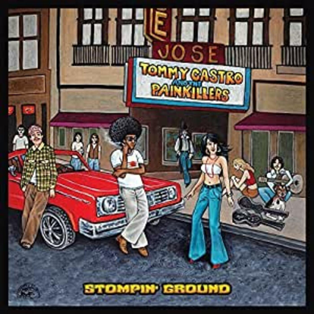 Tommy & The Painkillers Castro - Stompin' Ground ((CD))