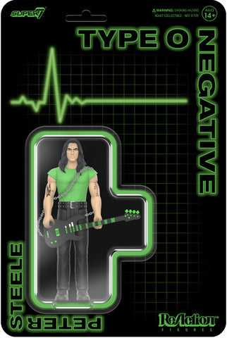 Type O Negative - Super 7 - Type O Negative - Reaction Figures - Peter Steele (Collectible, Figure, Action Figure) ((Action Figure))