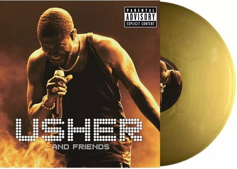 Usher - Usher And Friends (Limited Edition, Gold Colored Vinyl) [Import] ((Vinyl))
