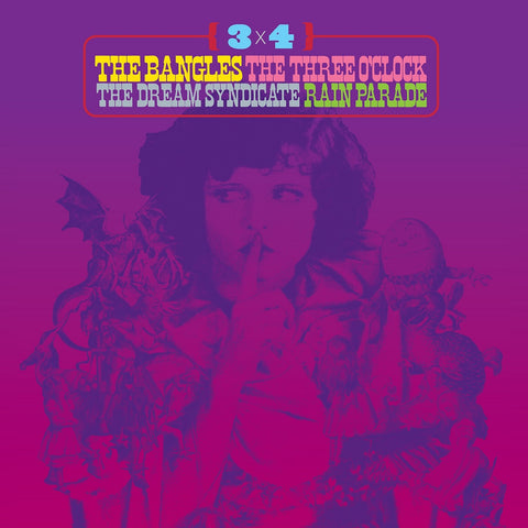 Various Artists - 3 x 4: The Bangles, The Three O'Clock, The Dream Syndicate, Rain Parade ((Vinyl))