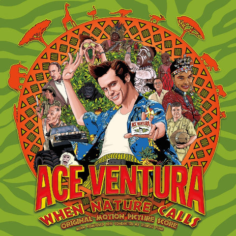 Various Artists - Ace Ventura: When Nature Calls: Original Motion Picture Score (Indie Exclusive, Red, White & Blue Splatter Colored Vinyl) ((Vinyl))