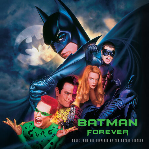 Various Artists - Batman Forever: Music From The Motion Picture (Colored Vinyl, Blue, Silver, 140 Gram Vinyl, Brick & Mortar Exclusive) (2 Lp's) (())