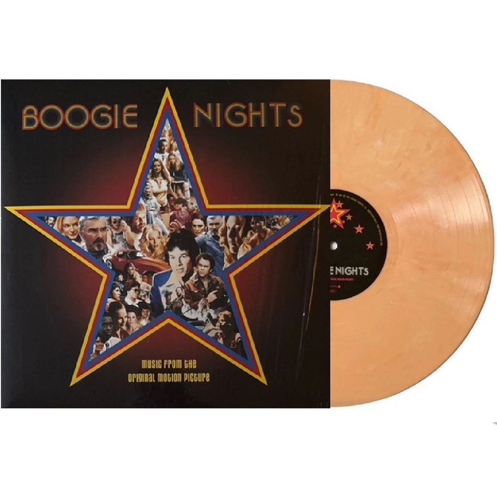 Various Artists - Boogie Nights (Music From Original Motion Picture) (Limited Edition, Peach Marble Colored Vinyl) ((Vinyl))