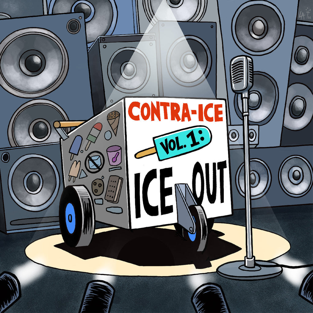 Various Artists - Contra-Ice Vol. 1: Ice Out (Orange/Blue Vinyl) ((Vinyl))