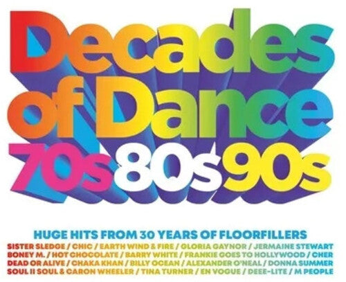 Various Artists - Decades Of Dance: 70s 80s 90s [Import] (3 Cd's) ((CD))