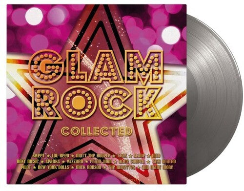 Various Artists - Glam Rock Collected (Limited Edition, 180 Gram Vinyl, Colored Vinyl, Silver) [Import] (2 Lp's) ((Vinyl))