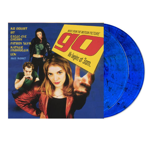 Various Artists - Go (Music From The Motion Picture) (25th Anniversary) (Colored Vinyl, Blue Smoke, Gatefold LP Jacket) (2 Lp's) ((Vinyl))