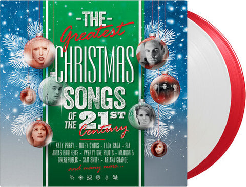 Various Artists - Greatest Christmas Songs Of 21st Century (Limited Edition, 180 Gram Vinyl, Colored Vinyl, White, Red) [Import] (2 Lp's) ((Vinyl))