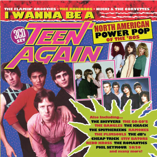 Various Artists - I Wanna Be A Teen Again: American Power Pop 1980-1989 [Import] (3 Cd's) ((CD))