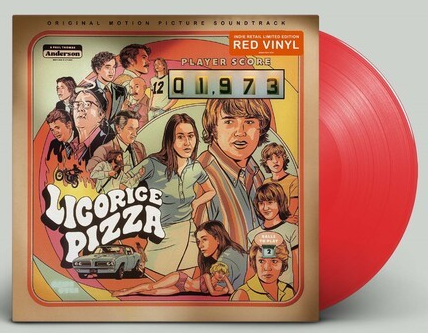 Various Artists - Licorice Pizza (Original Motion Picture Soundtrack) (Limited Edition, Indie Exclusive, Red Colored Vinyl) (2 Lp's) ((Vinyl))
