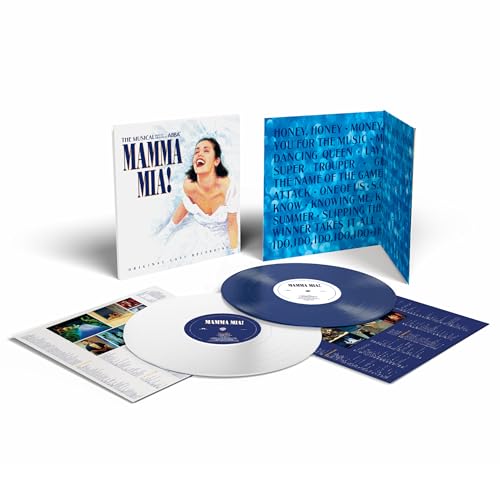 Various Artists - Mamma Mia! The Musical (Original London Cast Recording) (Blue/White Vinyl) [2Lp] ((Vinyl))