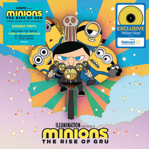 Various Artists - Minions: The Rise Of Gru (Original Motion Picture Soundtrack) (Limited Edition, Yellow Vinyl) (2 Lp's) ((Vinyl))