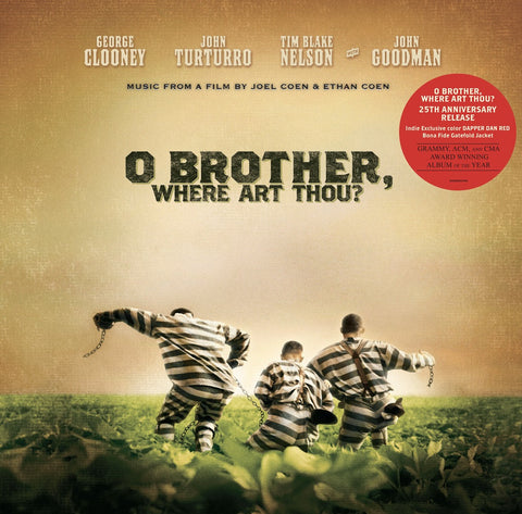 Various Artists - O BrotherWhere Art Thou? (Indie Exclusive) (Original Motion Picture Soundtrack) (25Th Anniversary) [Dapper Dan Red 2LP] ((Vinyl))