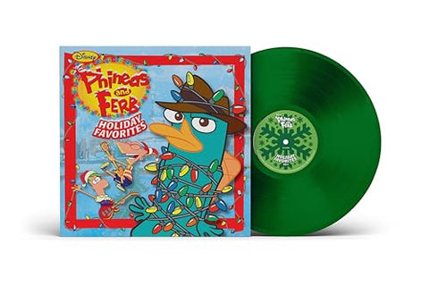 Various Artists - Phineas And Ferb: Holiday Favorites [Translucent Emerald Green Lp] ((Vinyl))