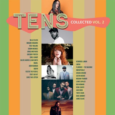 Various Artists - Tens Collected Vol. 2 (Limited Edition, 180 Gram Vinyl, Colored Vinyl, Yellow) [Import] (2 Lp's) ((Vinyl))