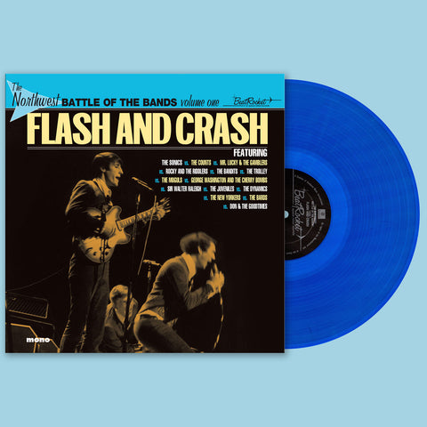 Various Artists - The Northwest Battle Of The Bands Vol. 1: Flash And Crash (BLUE VINYL) ((Rock))