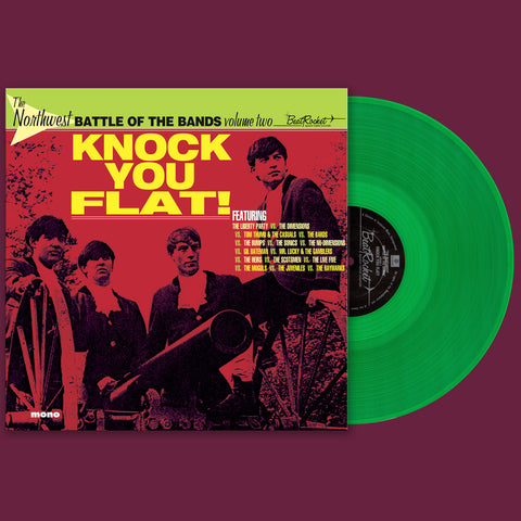 Various Artists - The Northwest Battle Of The Bands Vol. 2: Knock You Flat! (GREEN VINYL) ((Rock))