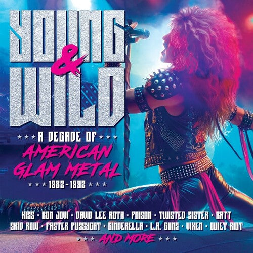 Various Artists - Young & Wild: A Decade Of American Glam Metal 1982-1992 [Import] (3 Cd's) ((CD))