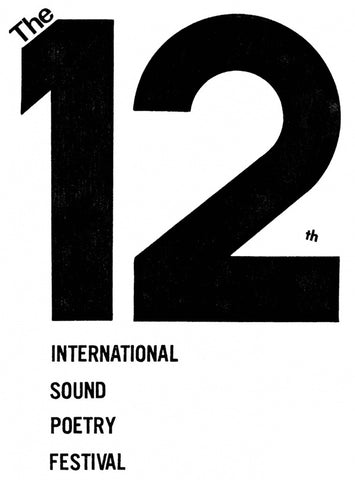 Various Atrists - The 12Th Annual International Sound Poetry Festival ((Cassette))