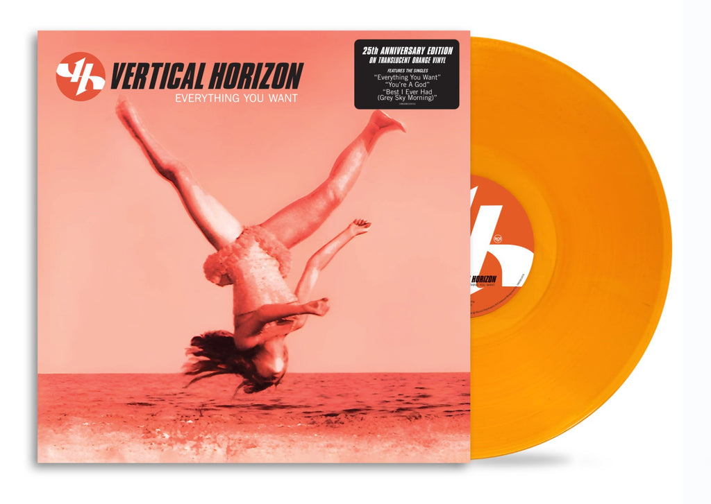 Vertical Horizon - Everything You Want: 25th Anniversary Edition (Clear Vinyl, Orange) ((Vinyl))